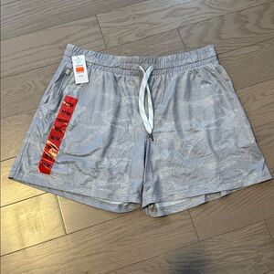Medium Pacific Trail Light Gray Athletic Shorts
